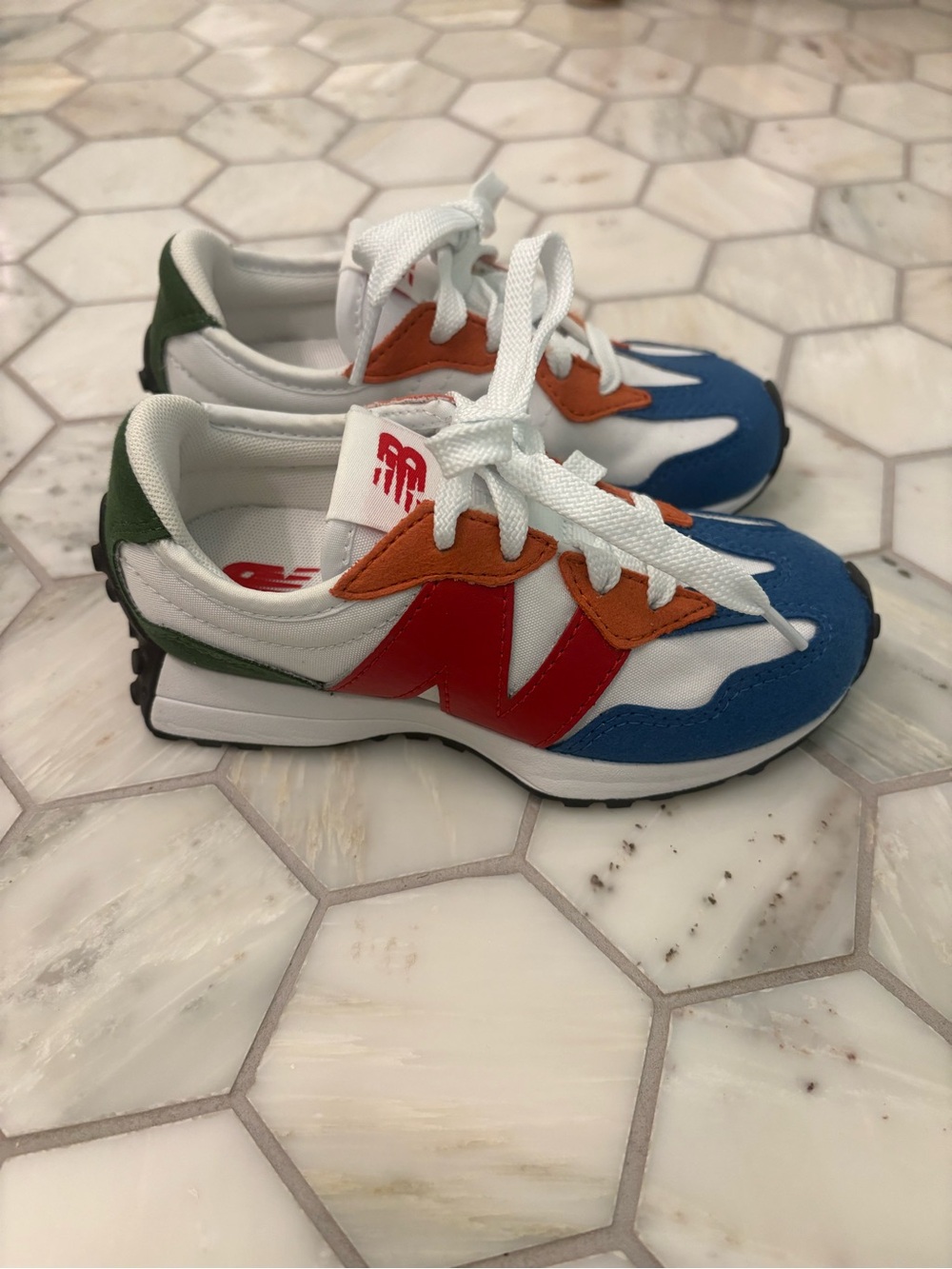 New Balance 327 Kids Retro Runner Size 10.5 Toddler NWOT